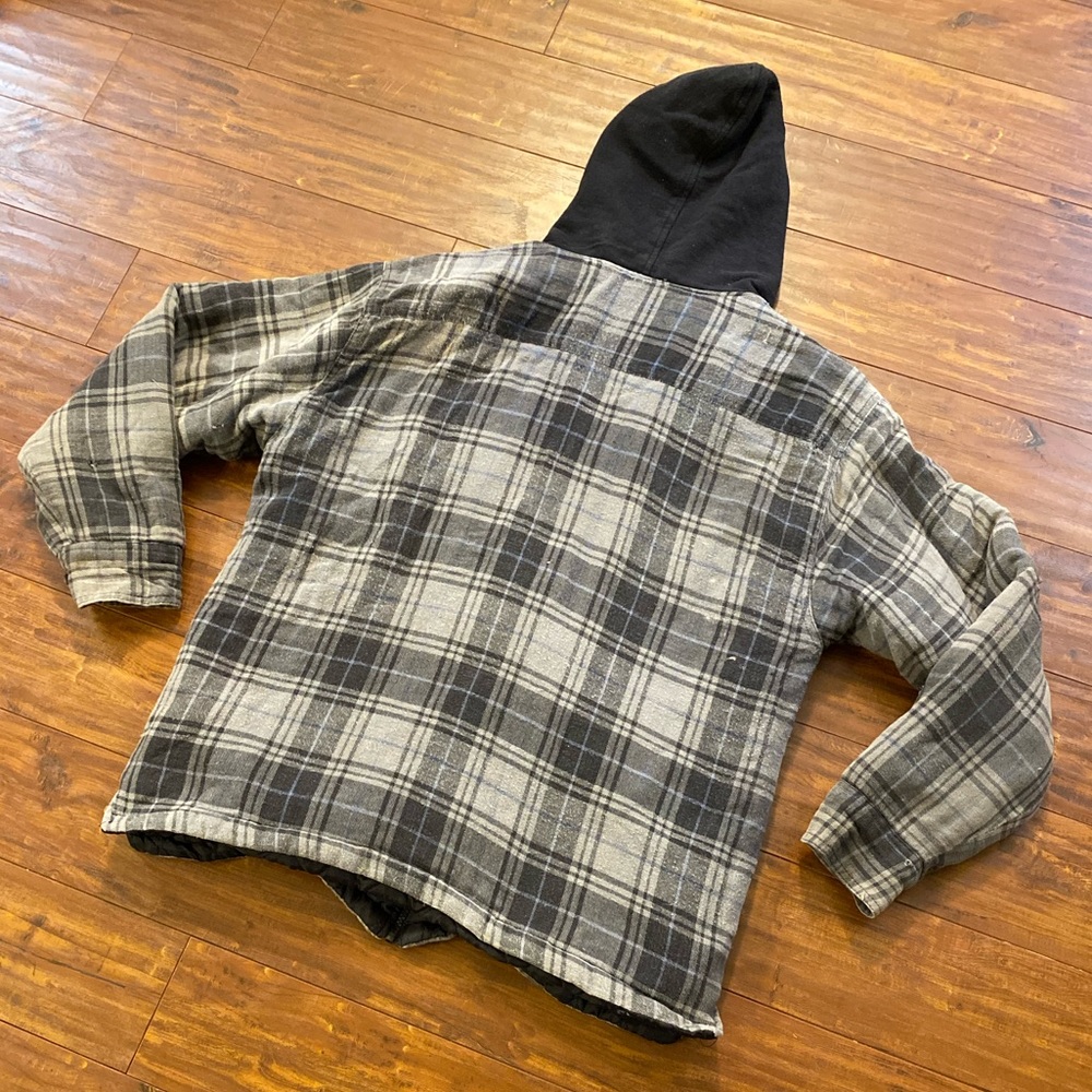 VTG Craftsman Flannel Jacket, Size: Medium - Picture 6 of 9